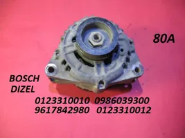 Citroen ZX Generaattori/laturi 0123310010