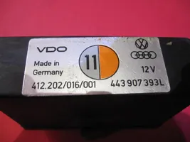 Audi 100 200 5000 C3 Cruise control relay 443907393L