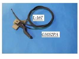 Opel Ascona C Système poignée, câble pour serrure de capot GMS2PA