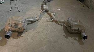 BMW 6 E63 E64 Muffler/silencer 18107532186