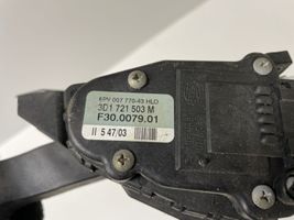 Volkswagen Phaeton Accelerator throttle pedal 3D1721503M