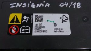 Opel Insignia A Turvatyynyn ohjainlaite/moduuli 
