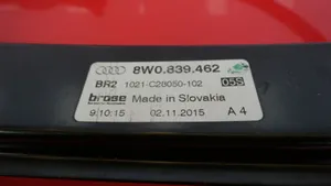 Audi A4 S4 B9 Mécanisme manuel vitre arrière 
