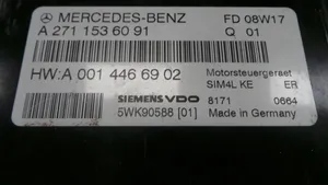 Mercedes-Benz SLK R171 Engine control unit/module 