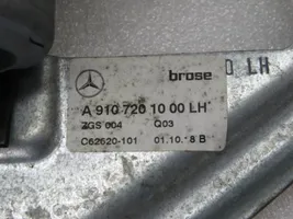 Mercedes-Benz Sprinter W907 W910 Meccanismo di sollevamento del finestrino anteriore senza motorino 