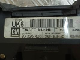 Opel Meriva A Sound control switch 93326436