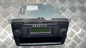Skoda Praktik (5J8) Radion/GPS-laitteen pääyksikön kehys 28010121012