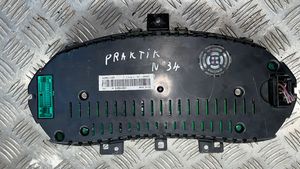 Skoda Praktik (5J8) Compteur de vitesse tableau de bord 5J0920800C
