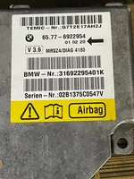 BMW Z3 E36 Gaisa spilvenu vadības bloks 6922954