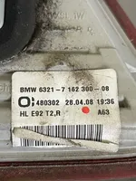 BMW 3 E92 E93 Takaluukun takavalot 7162300