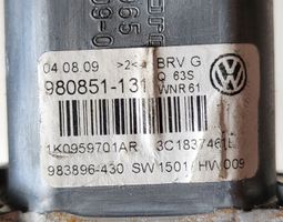 Volkswagen PASSAT B6 Moteur de lève-vitre de porte avant 1K0959701AR