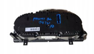 Volkswagen PASSAT B6 Compteur de vitesse tableau de bord 3C0920861B