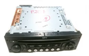 Peugeot 207 CC Panel / Radioodtwarzacz CD/DVD/GPS 96643698XT