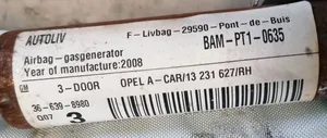 Opel Astra H Kurtyna airbag 2S0AD95210