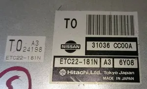 Nissan Murano Z50 Module de contrôle de boîte de vitesses ECU 31036CC00A