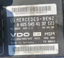Mercedes-Benz A W168 Muut ohjainlaitteet/moduulit A0255454132