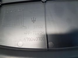 Maserati Levante Rivestimento vano della ruota di scorta 670040700