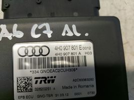 Audi A6 Allroad C7 Rankinio stabdžio valdymo blokas 4H0907801E