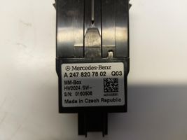 Mercedes-Benz GLA H247 Connettore plug in USB a2478207802