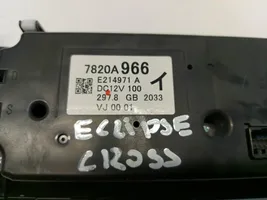 Mitsubishi Eclipse Cross Gaisa kondicioniera / klimata kontroles / salona apsildes vadības bloks (salonā) 7820A966