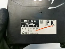 Toyota Prius Prime Module de contrôle de batterie 89221-47451
