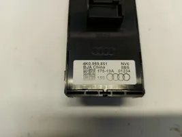 Audi A6 S6 C8 4K Przełącznik / Przycisk otwierania szyb 4K0959851