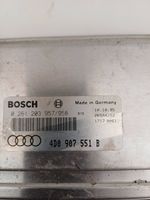 Audi A6 S6 C5 4B Sterownik / Moduł ECU 4D0907551B