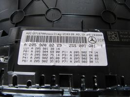 Mercedes-Benz C W205 Licznik / Prędkościomierz A2059008229