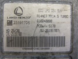 Opel Mokka Dujų įrangos valdymo blokas 25191706