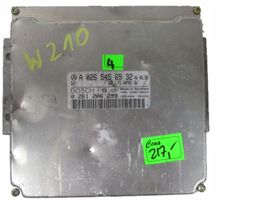 Mercedes-Benz E W210 Sterownik / Moduł ECU A0265456532