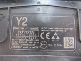 Toyota C-HR Unité de commande, module téléphone 8674010030