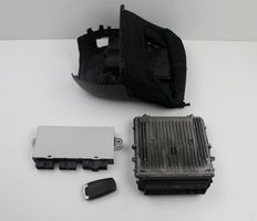 BMW 7 F01 F02 F03 F04 Komputer / Sterownik ECU i komplet kluczy 0281016125