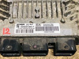 Citroen Berlingo Centralina/modulo motore ECU 5WS40136C-T