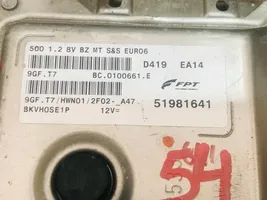 Fiat 500X Unité de commande, module ECU de moteur 9GF.T7