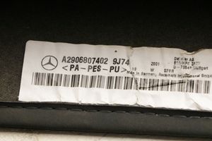Mercedes-Benz AMG GT 4 x290 w290 Kilimėlių komplektas A2906807302