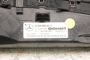 Mercedes-Benz C AMG W205 Ilmastoinnin ohjainlaite A2059054211