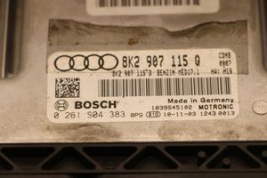 Audi A5 Sportback 8TA Sterownik / Moduł ECU 0261S04383
