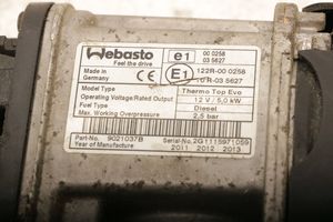 Citroen C5 Webasto-lisäesilämmitin 122R-000258