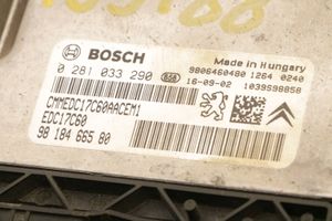 Peugeot 3008 II Sterownik / Moduł ECU 0281033290