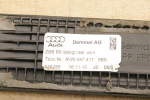 Audi A4 S4 B9 Etuoven kynnyksen suojalista 8W0947417