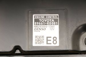 Toyota Yaris Variklio valdymo blokas 89661-K0081