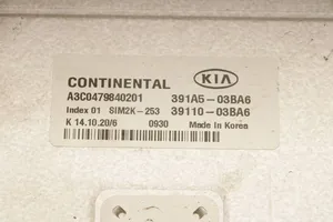 KIA Ceed Moottorin ohjainlaite/moduuli 391A1-03BA6