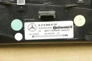 Mercedes-Benz E W213 Ilmastoinnin ohjainlaite A2139055107