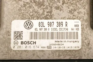 Volkswagen Caddy Calculateur moteur ECU 03L907309R