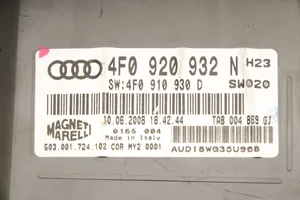 Audi RS6 C6 Compteur de vitesse tableau de bord 4F0920932N