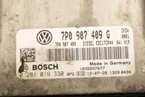 Volkswagen Touareg II Calculateur moteur ECU 7P0907409G