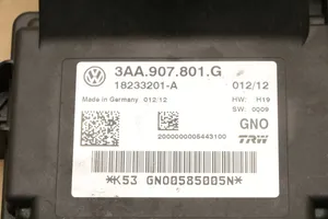 Volkswagen PASSAT B7 Module de commande de frein à main 3AA907801G