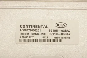 KIA Xceed Calculateur moteur ECU 391A1-03BA7