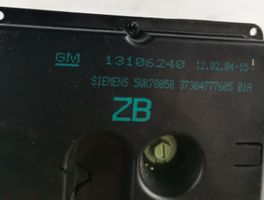 Opel Zafira A Monitori/näyttö/pieni näyttö 13106240