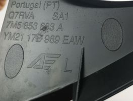Ford Galaxy Verkleidung Nebelscheinwerfer / Gitter vorne 7M5853683A